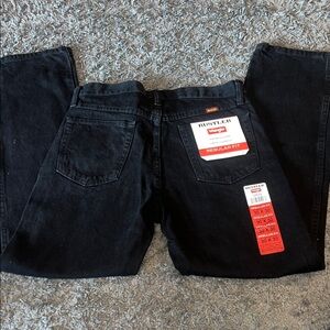 🐎❤️🔥Rustler Men's Dark Jeans Straight Fit